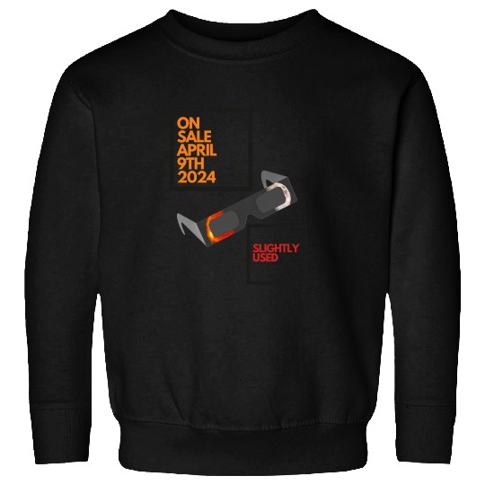 Used eclipse glasses Sweatshirts