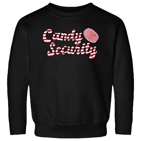 Candy Security Mom Dad Matching Birthday Costume Sweatshirts