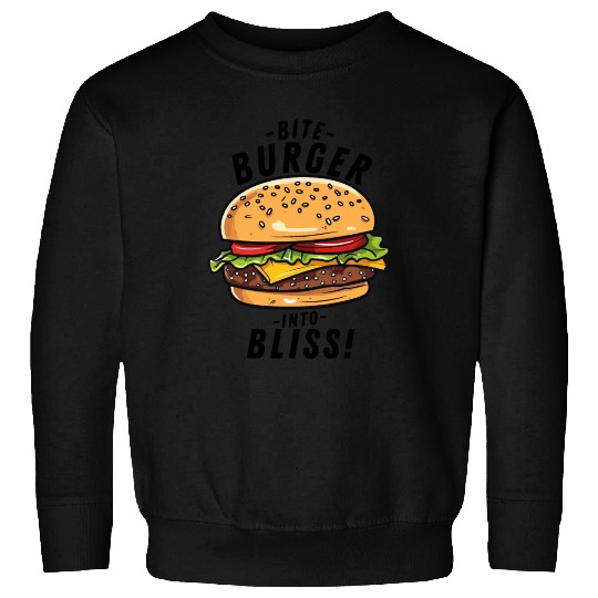 Bite burger Sweatshirts