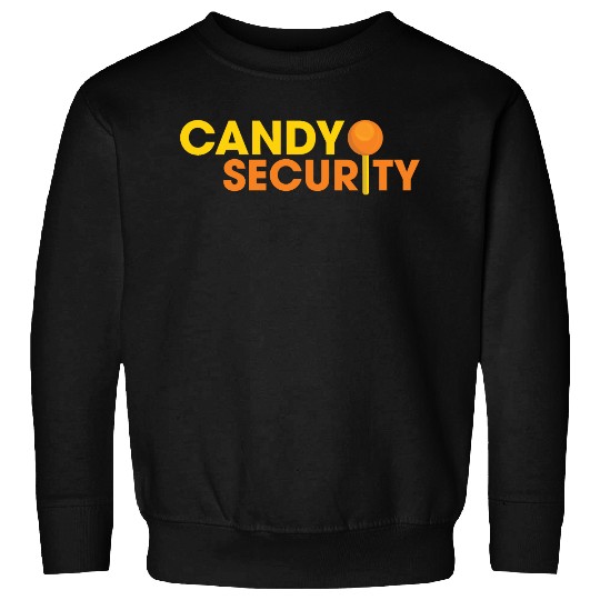 Candy Security Mom Dad Matching Birthday Costume Sweatshirts