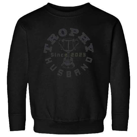 Trophy Husband 2023 Gray Sweatshirts