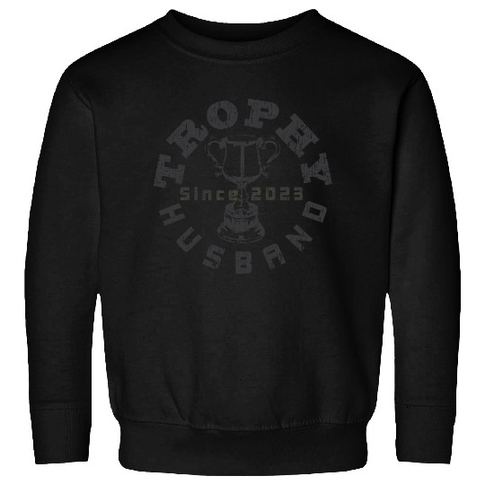 Trophy Husband 2023 Gray Sweatshirts