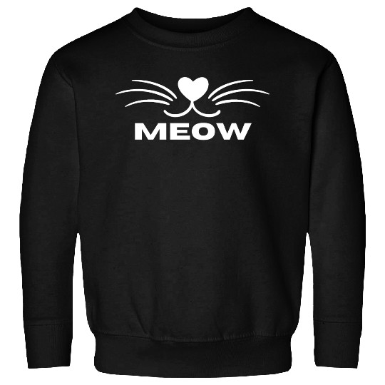 meow Cat - catty Sweet catface Sweatshirts