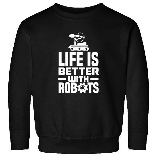 Funny Robotics Robot Engineering Programming Sweatshirts