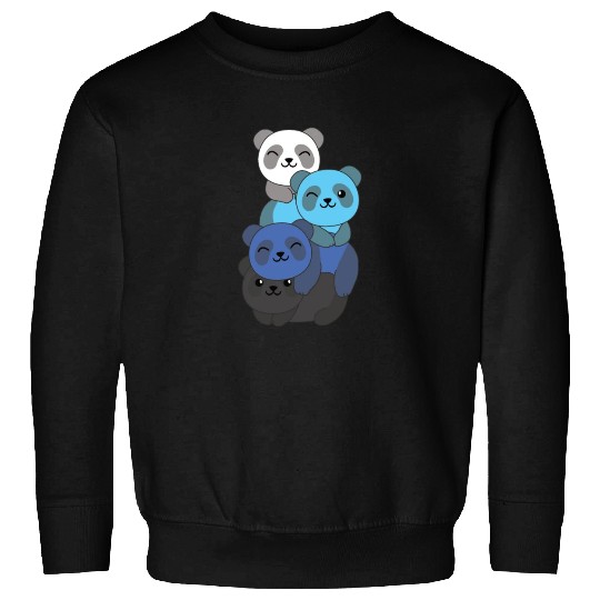 Transmasc Flag Pride Lgbtq Cute Panda Sweatshirts