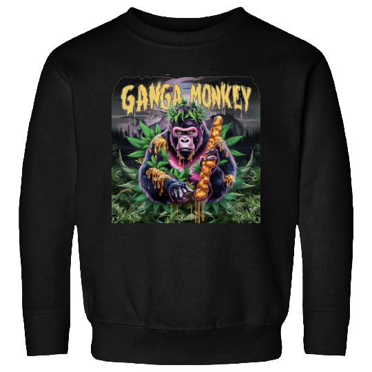 Ganga Monkey Sweatshirts