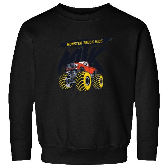 monster trucks kids Sweatshirts