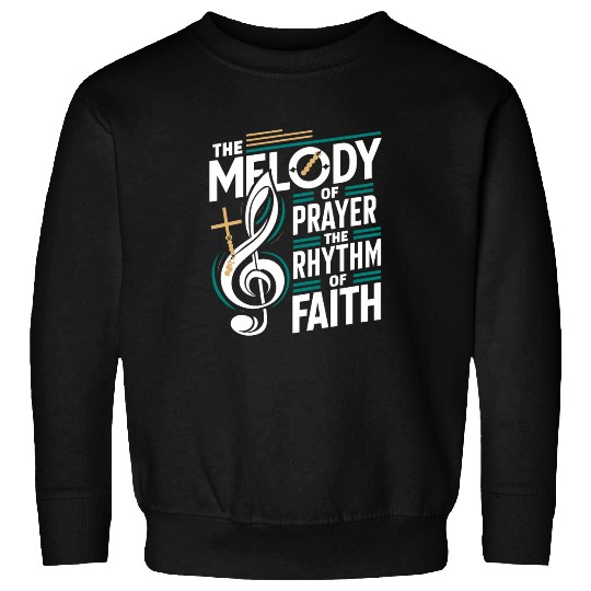 Prayer Songs Jesus Christ Religious Music Praise Sweatshirts
