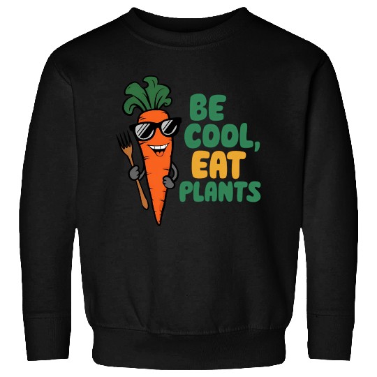 Cool Carrot In Sunglasses Sweatshirts