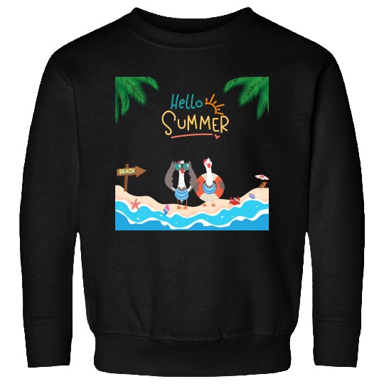 beach lobster Sweatshirts