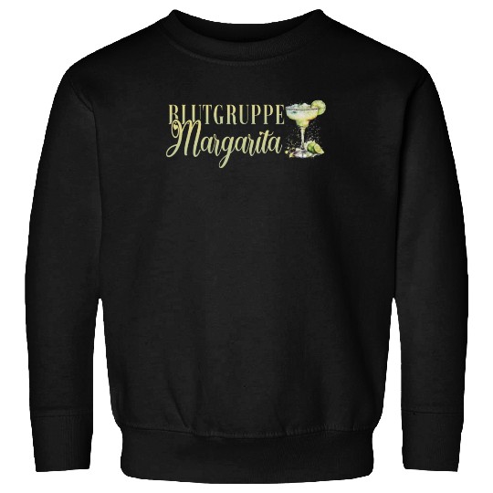 Blutgruppe Margarita Tequila Stag Party Sweatshirts