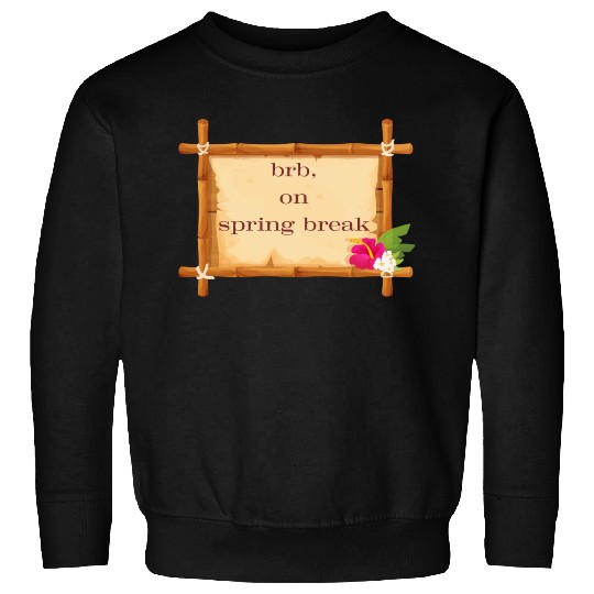 BRB: Spring Break Collection - Embrace the Vibes! Sweatshirts