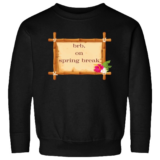 BRB: Spring Break Collection - Embrace the Vibes! Sweatshirts