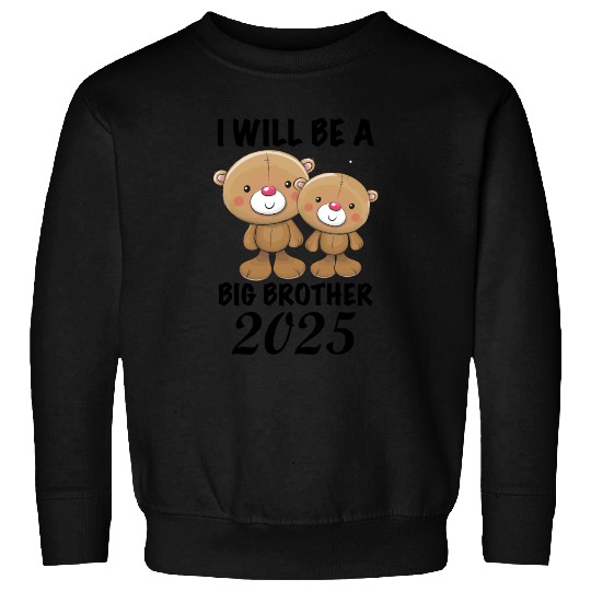 I'm Going To Be A Big Brother 2025 Teddy Bear Sweatshirts