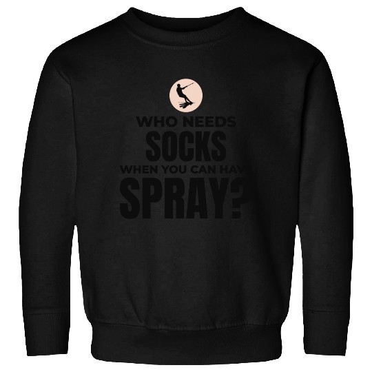 Barefoot Water Skiing Extreme Sports Barefooting Sweatshirts