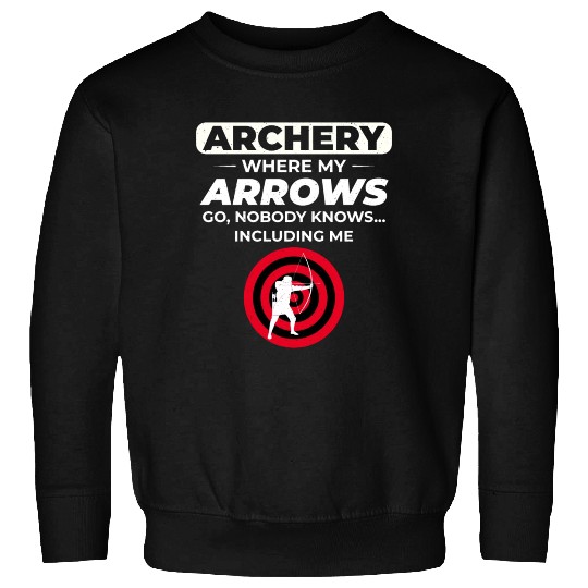 Archery Targets Archer Bullseye Shooting Sport Sweatshirts