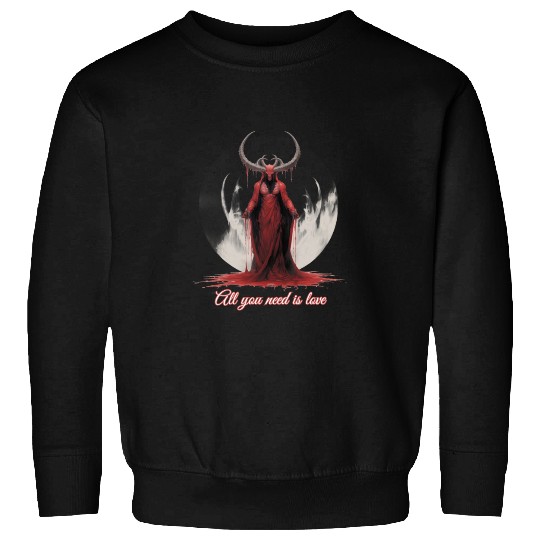 All You Need Is Love - Baphomet Sweatshirts