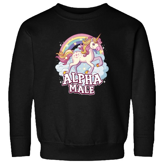 Alpha Male Unicorn Sweatshirts