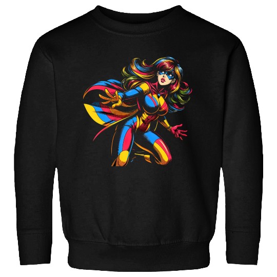 Dynamic Heroine Flight Sweatshirts