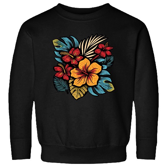 Hibiscus Sweatshirts