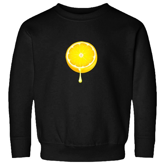 Citrus - Fruits - Orange - Lime - Grapefruit - Lem Sweatshirts