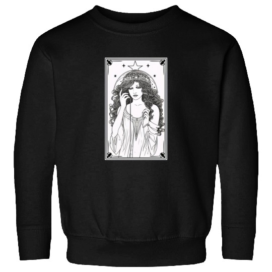 Tarot Card Astrology Occult Mystical Sweatshirts
