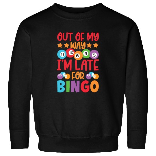 Funny Bingo Lover Funny Bingo Player Sweatshirts