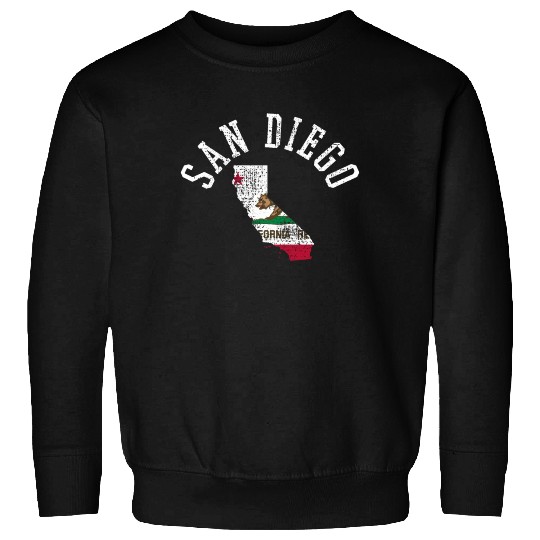 San Diego Patriot Flag - Embrace Your Roots Sweatshirts