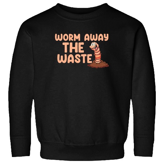Worm Farmer Vermicompost Cute Men Women Sweatshirts