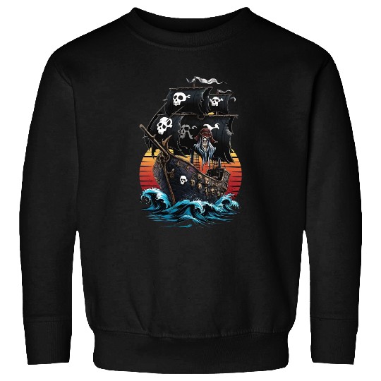 Creepy Sailing Ship Sweatshirts