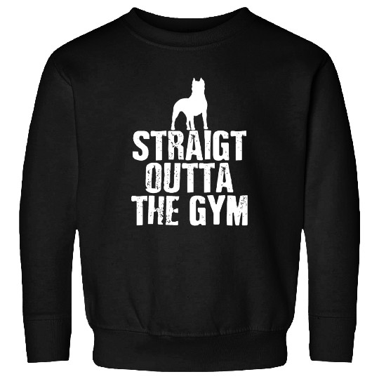 Pitbull Gym Power and Grace Athletic Design Sweatshirts