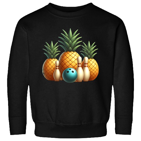 Bowling pineapple  - bowling holidays Sweatshirts