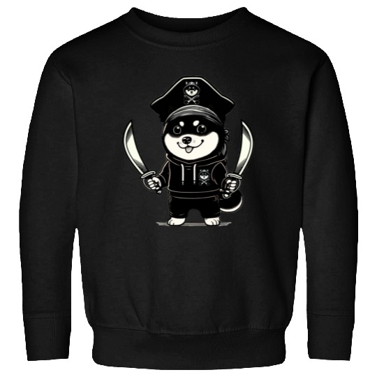 Shiba Inu Pirate Sweatshirts