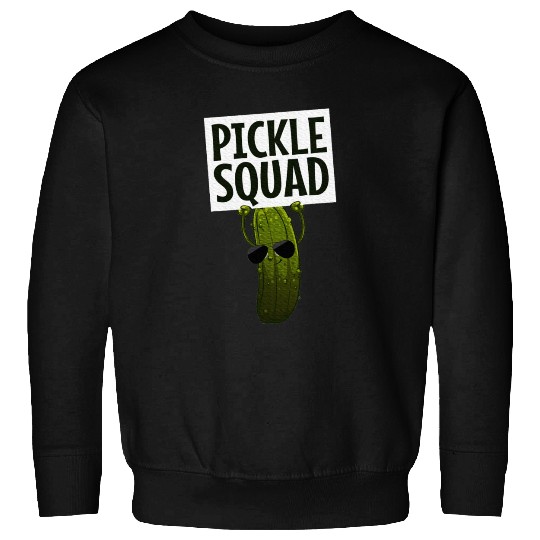 Pickle Design Cucumber Pickle Lover Sweatshirts