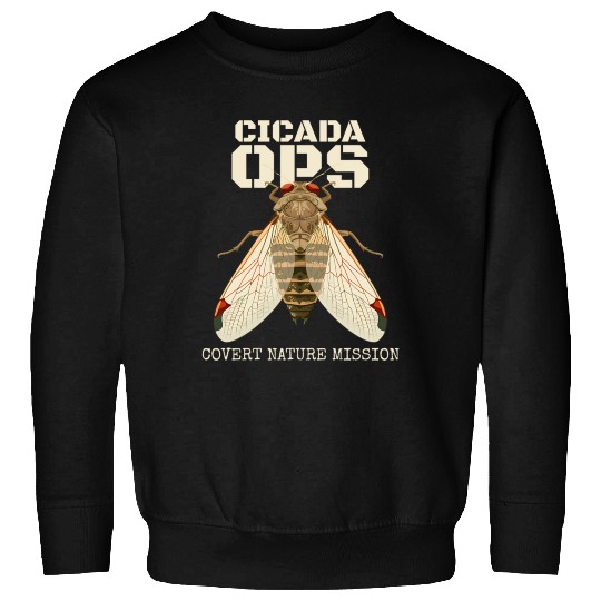 Cicada-Entomology-Insect-Nature- Sweatshirts