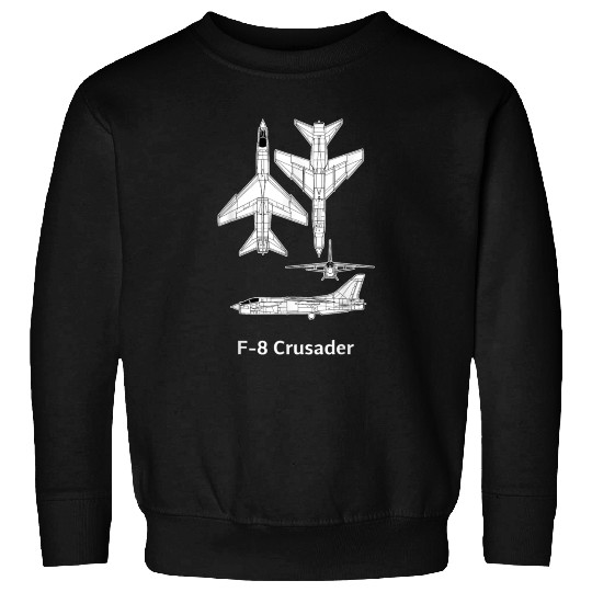 Vought-Crusader-Aircraft-Airplane- Sweatshirts
