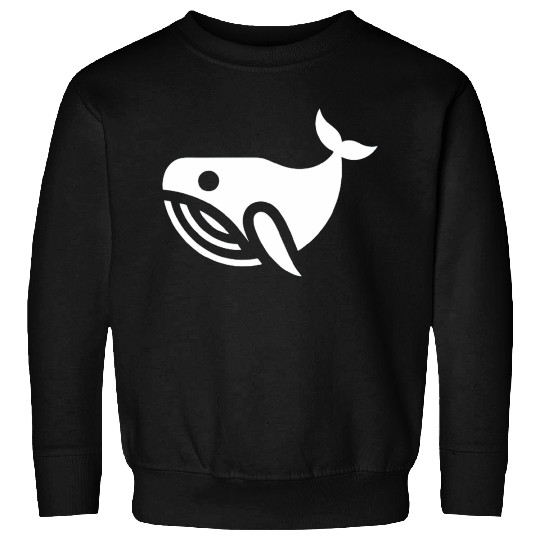 whale in the sea Sweatshirts