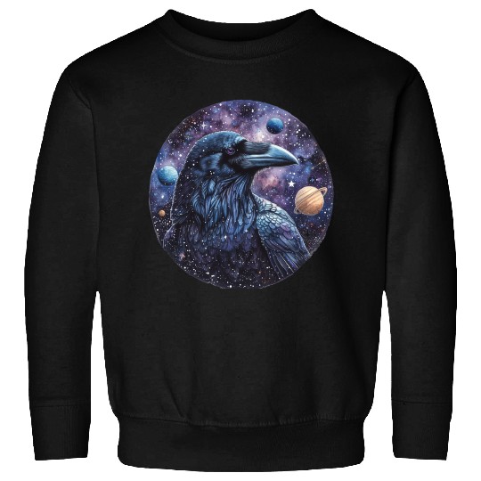 Celestial Raven Clipart Clipart, Crow Bird Witch Sweatshirts