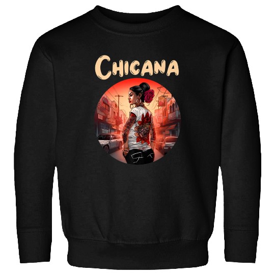 Chicana Lowrider Clothes Mexican American Sweatshirts