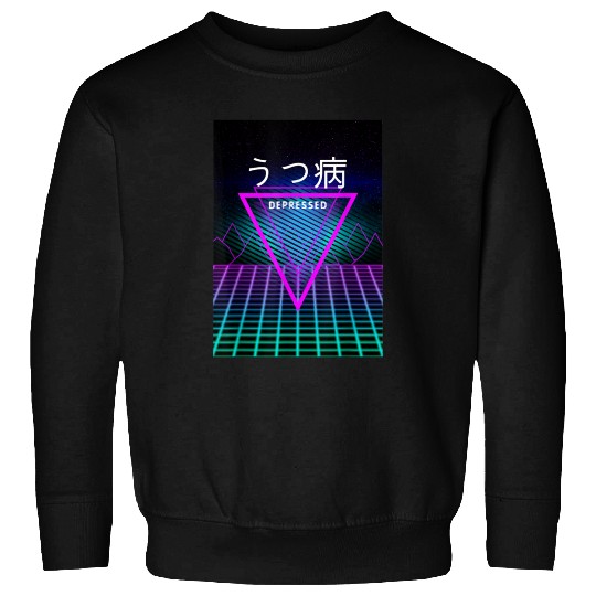 aesthetic vaporwave clothes depressed Sweatshirts
