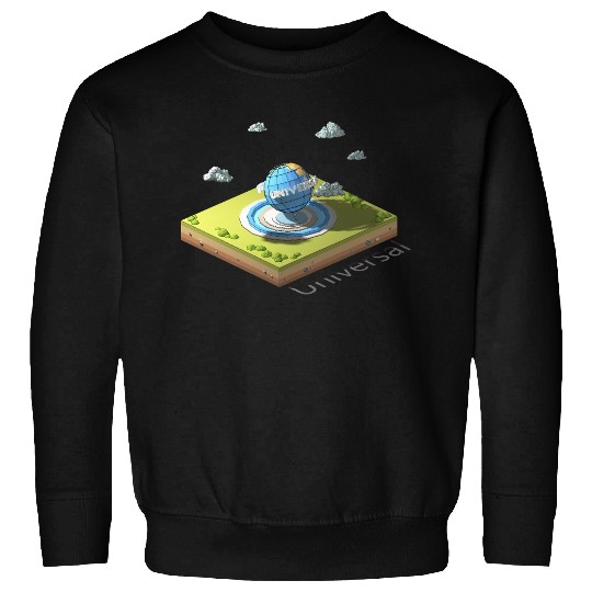 Geometric low poly Universal Studios Sweatshirts