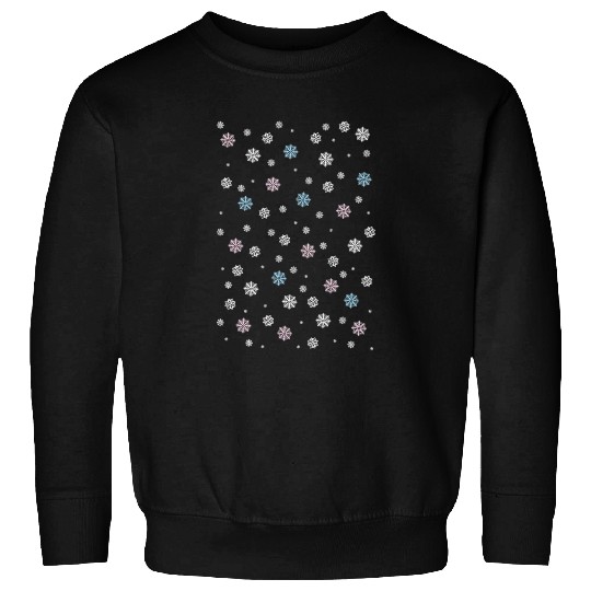 Filigree Snowflake Pattern Sweatshirts