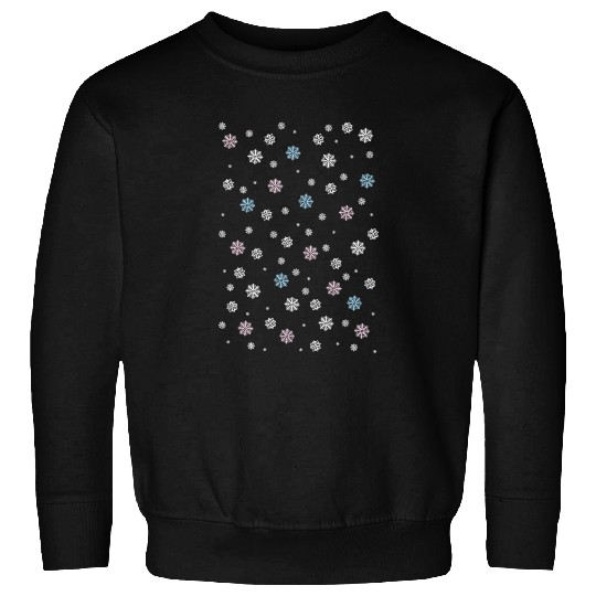Filigree Snowflake Pattern Sweatshirts