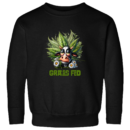 Grass Fed Green Sweatshirts