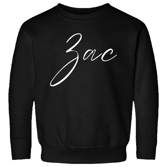 Zeus Name with Z Boy Name Birth Baby Shower Boy Sweatshirts