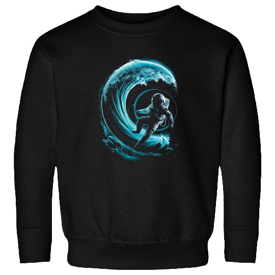 Space Surfing Classic Sweatshirts