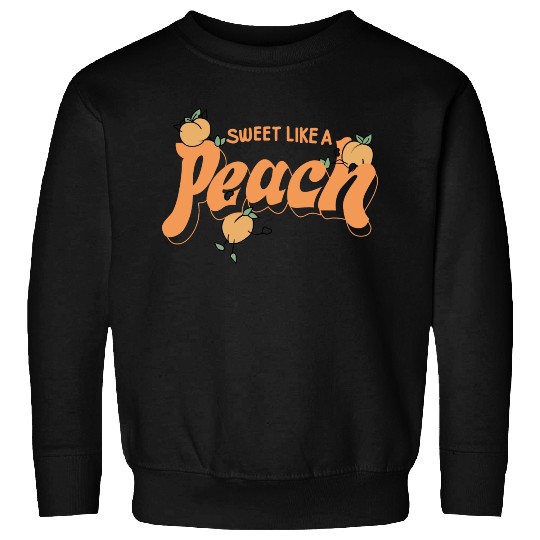 Sweet Like A Peach Sweatshirts