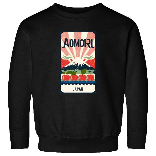 Aomori Harvest: Delicious Apples Sweatshirts