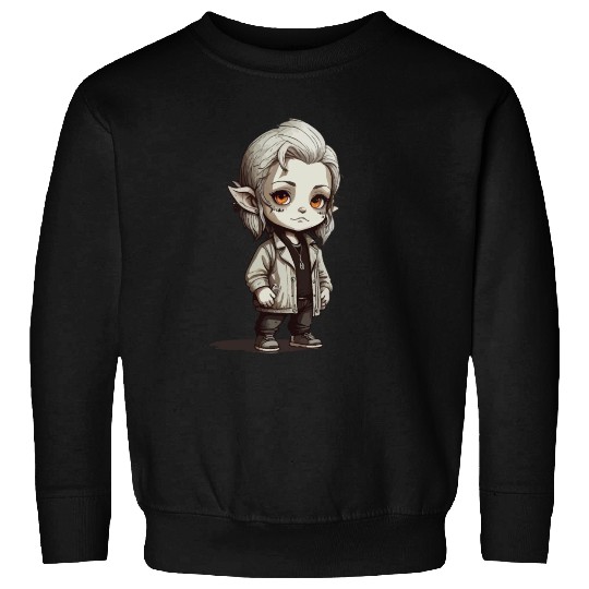 Chibi Character Illustration Sweatshirts