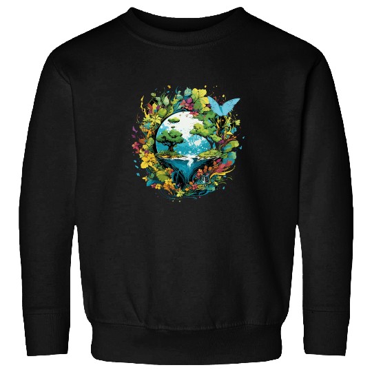 Respect Your Mother Earth Day Save Our Planet Sweatshirts